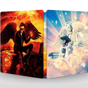 Neil Gaiman and Terry Pratchett’s Good Omens TV series coming to DVD, Blu-ray and exclusive Steelbook!