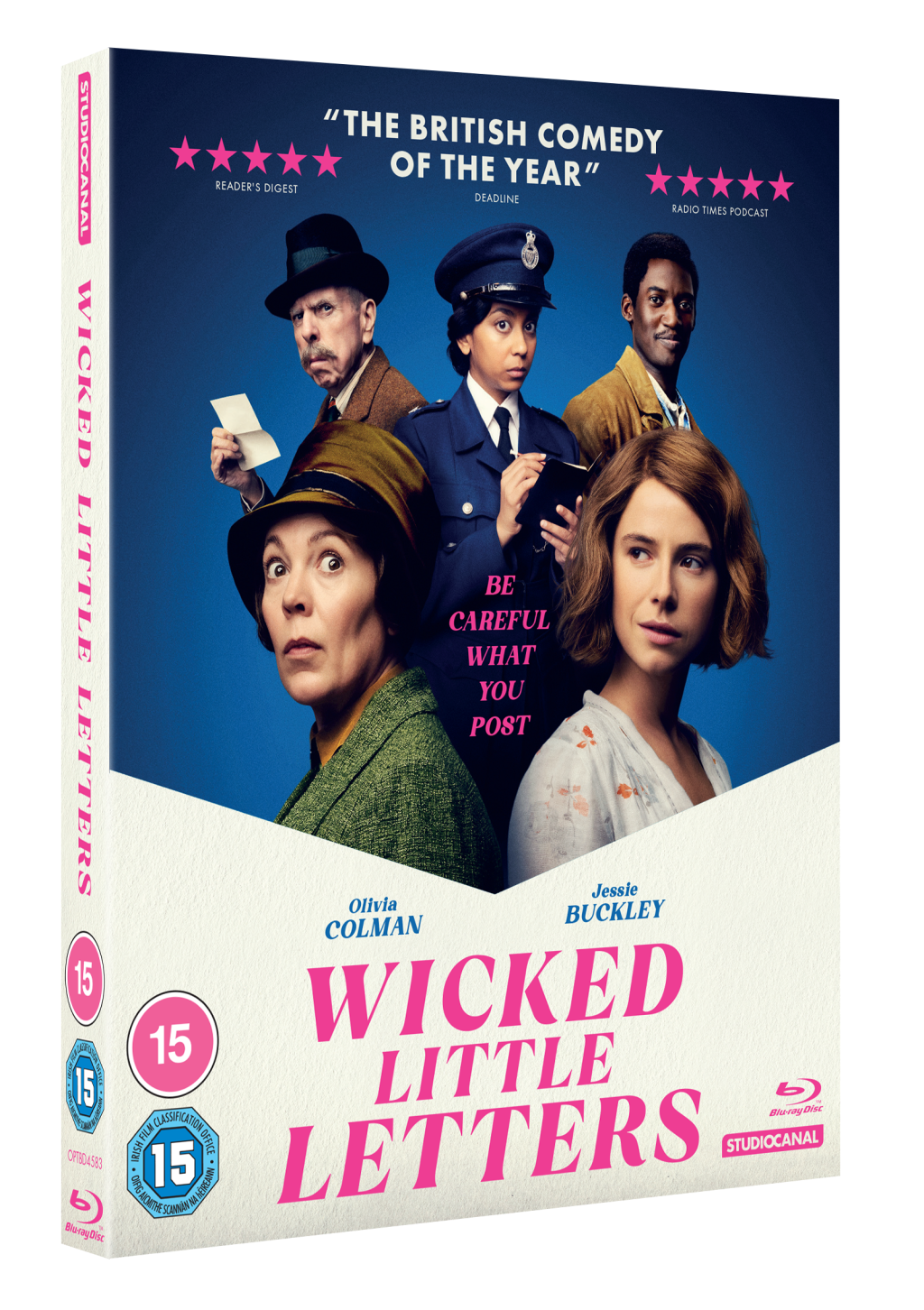 Win Wicked Little Letters, starring Jessie Buckley and Olivia Colman on Blu-ray!